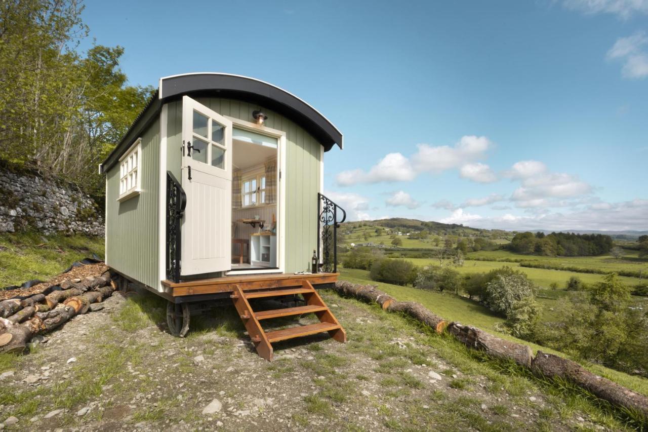 The Heron Shepherds Hut At Lyth Valley Brigsteer Bagian luar foto